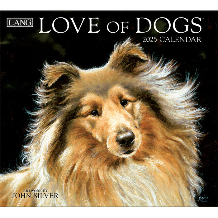 Calendar LANG 2025 - Love Of Dogs