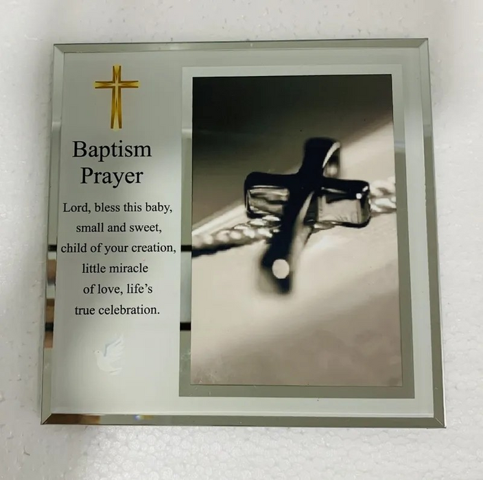 Divine Blessings Frame - Baptism Prayer