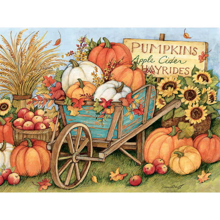 LANG 'Harvest Wheelbarrow' Jigsaw Puzzle - 500 Piece