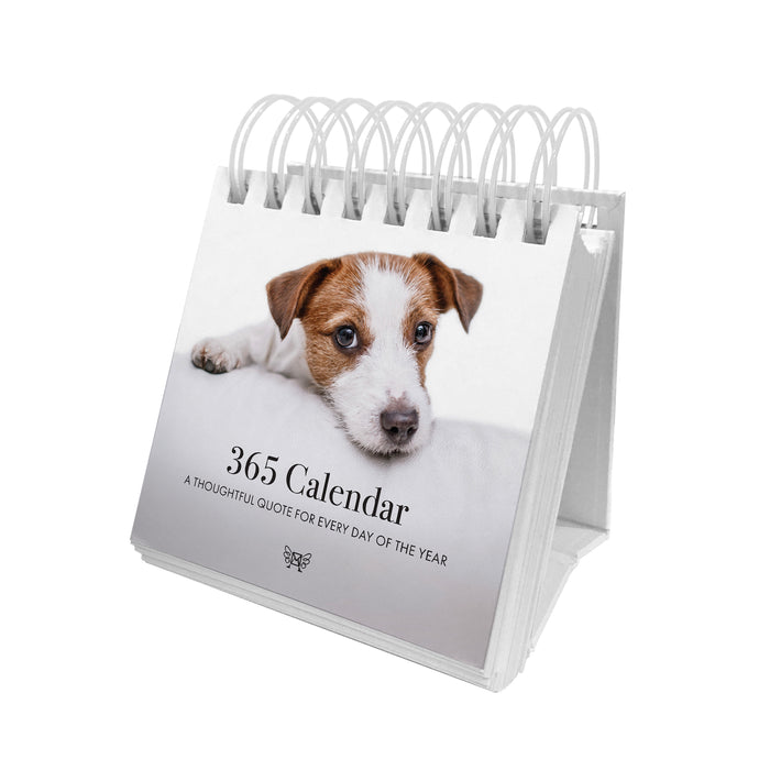 Puppy Perpetual Desk Calendar