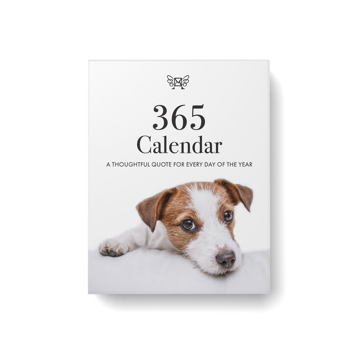 Puppy Perpetual Desk Calendar