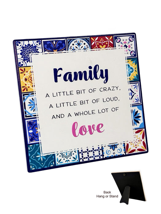 Amalfi Plaque - Family