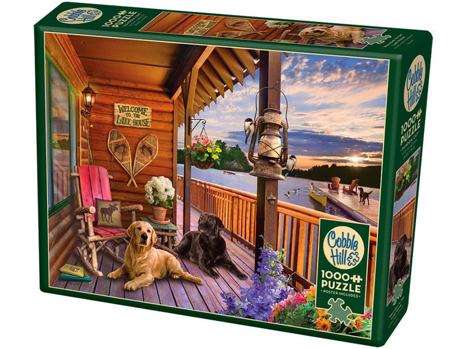 Cobble Hill 'Welcome To Lake House' Jigsaw Puzzle - 1000 Piece