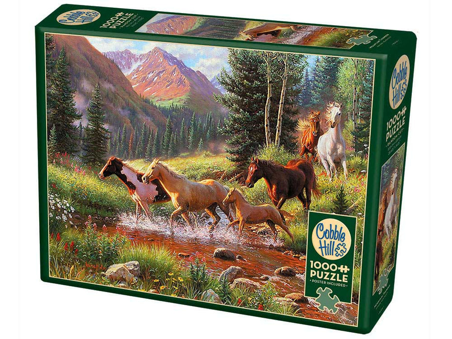 Cobble Hill 'Mountain Thunder' Jigsaw Puzzle - 1000 Piece