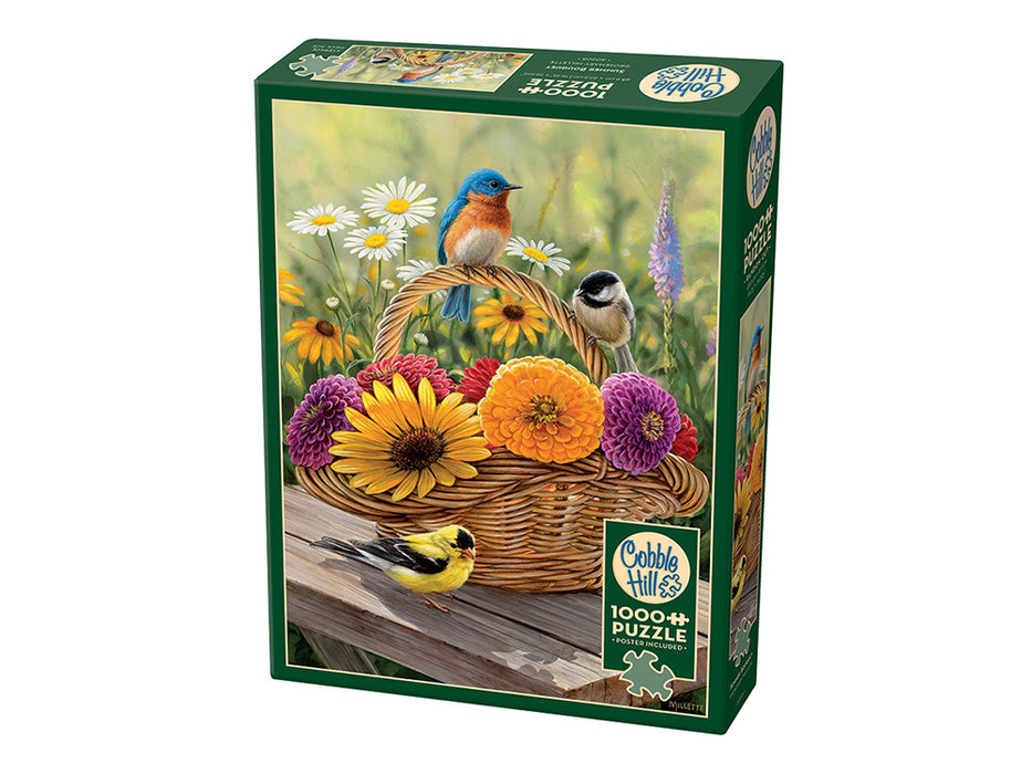 Cobble Hill 'Summer Bouquet' Jigsaw Puzzle - 1000 Piece