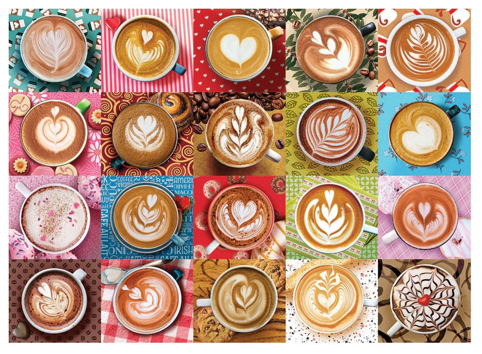 Cobble Hill 'Love You A Latte' Jigsaw Puzzle - 500 Piece