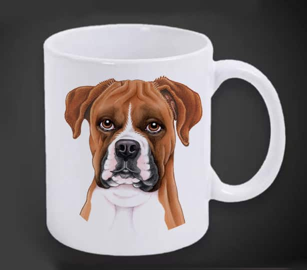 Boxer Dog Mug