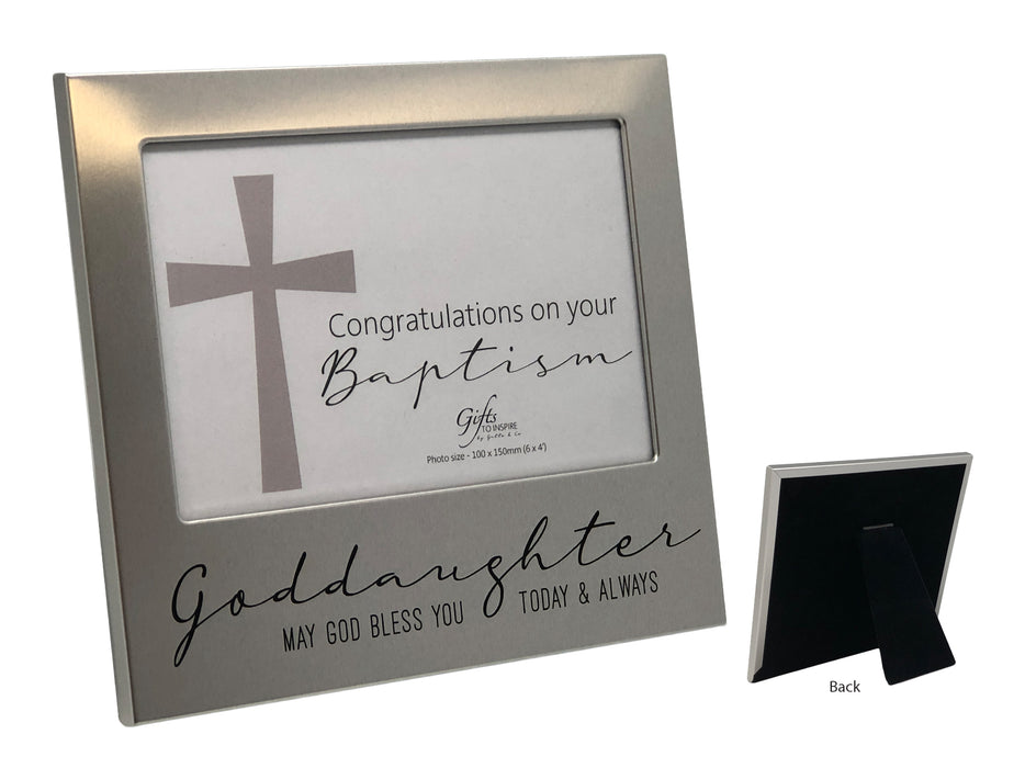 Goddaughter Baptism Frame