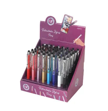 Retractable Stylus Pens - Asst