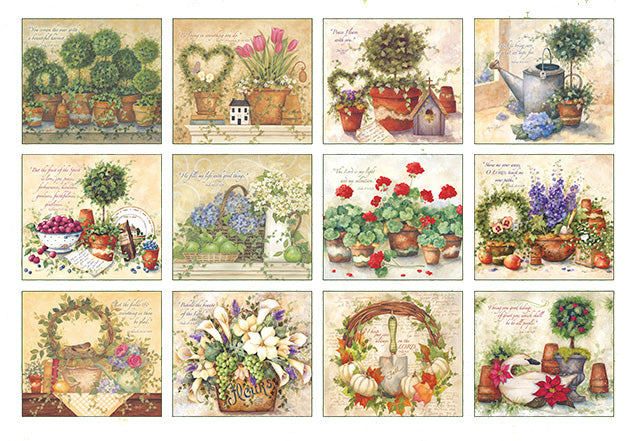 Calendar Legacy 2025 - Graceful Garden