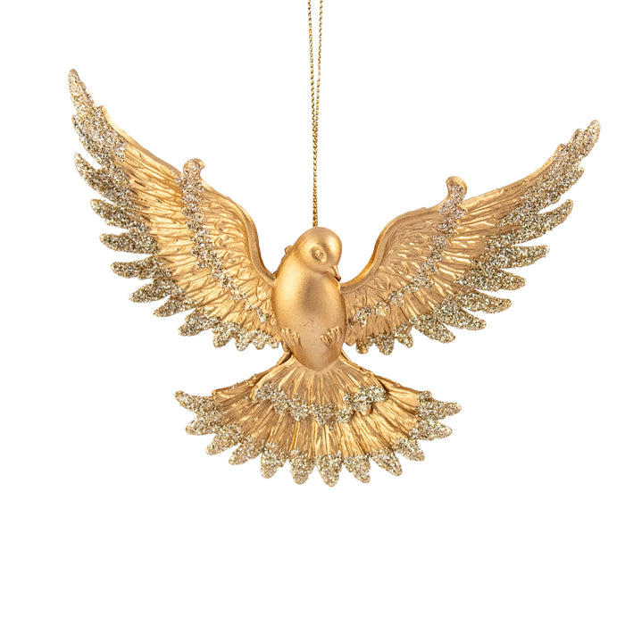 Hanging Gold Dove