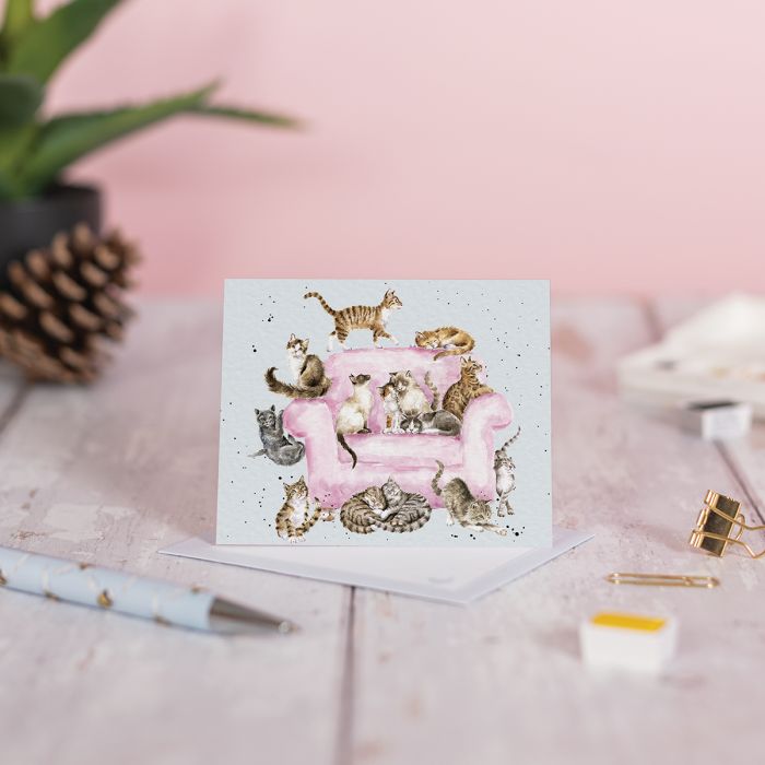 Wrendale Mini Card - Cattitude