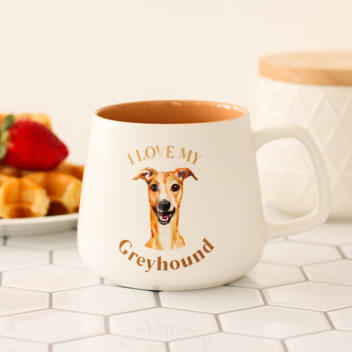 I Love My Pet Mug - Greyhound