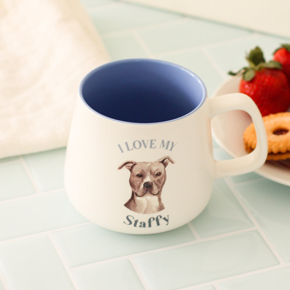 Staffy mug outlet