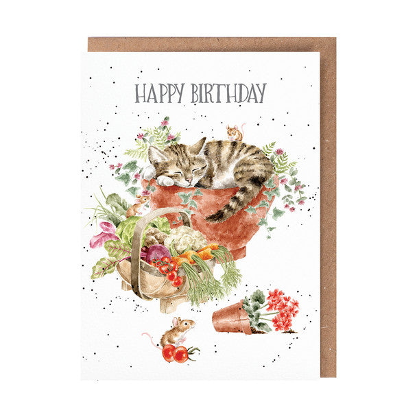 Wrendale Designs Card - Purrrfect Birthday