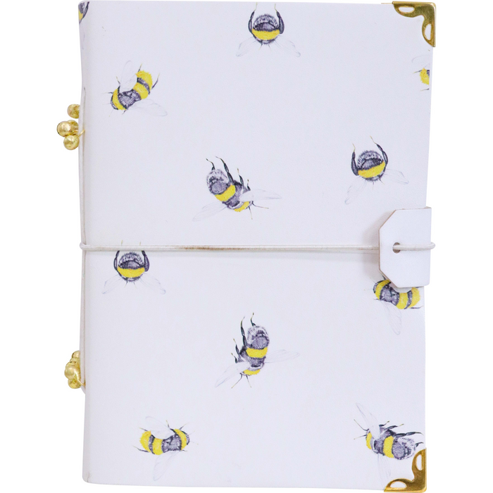 Leather Notebook - Bumble Bee