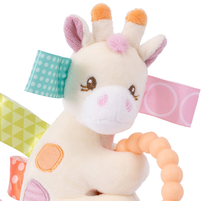 Mary Meyer Taggies Tilly Giraffe Teether Rattle