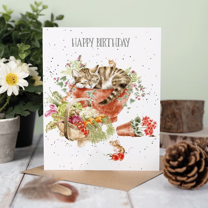 Wrendale Designs Card - Purrrfect Birthday