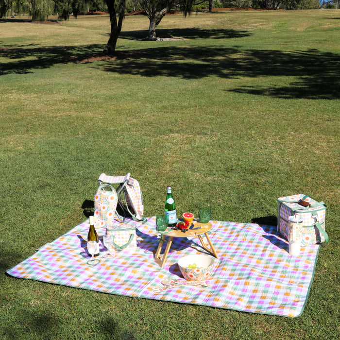 Spring Floral Picnic Rug