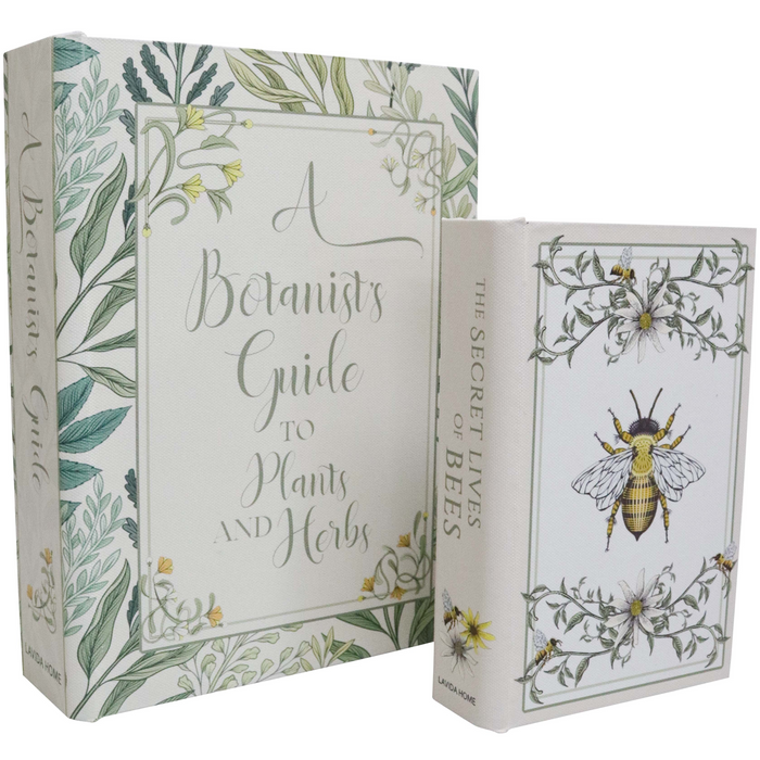 Botanical Bee Book Box (Asst)