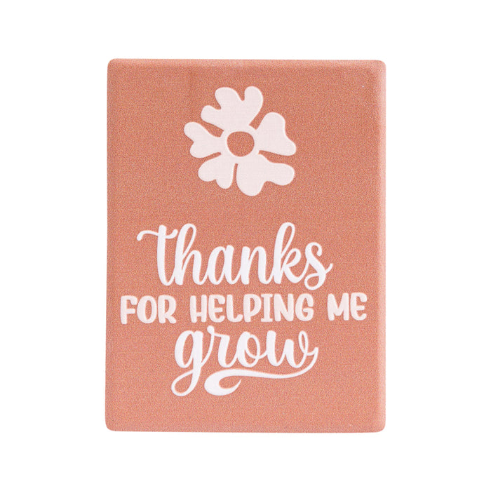 Teacher Ceramic Magnet - Grow